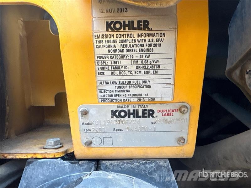 Volvo MC60C T4 Skid Steer Loader لوادر انزلاقية التوجيه