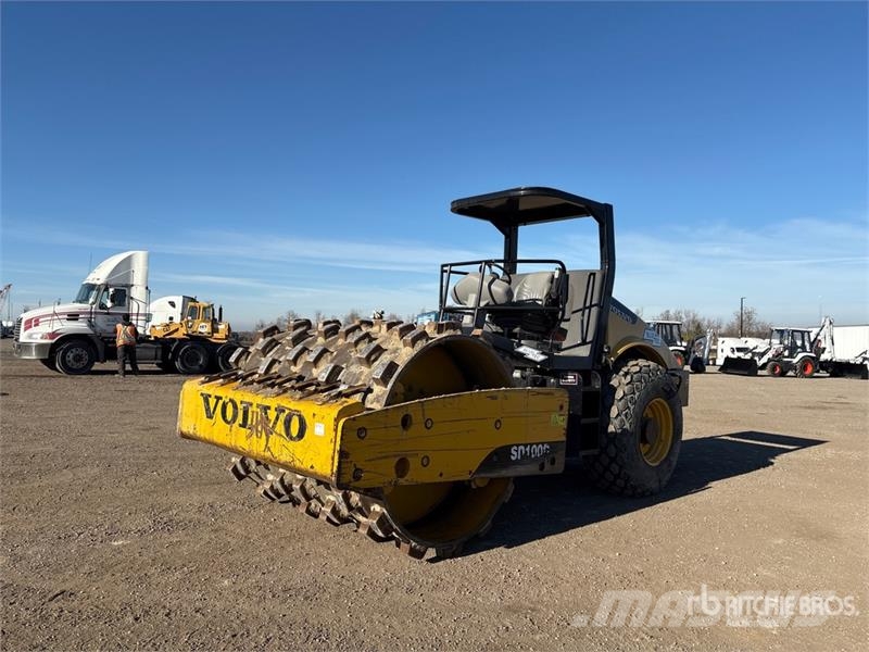 Volvo SD100D Padfoot Drum Compactor Single drum rollers