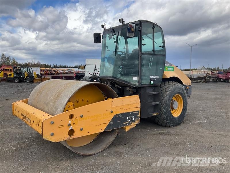 Volvo SD115 Smooth Drum Compactor Valjci sa jednim bubnjem