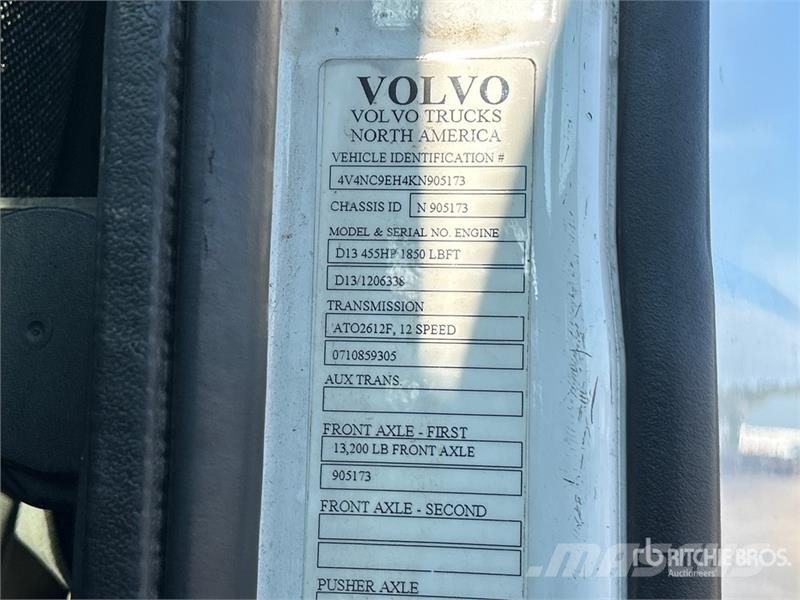 Volvo VNL Ciągniki siodłowe