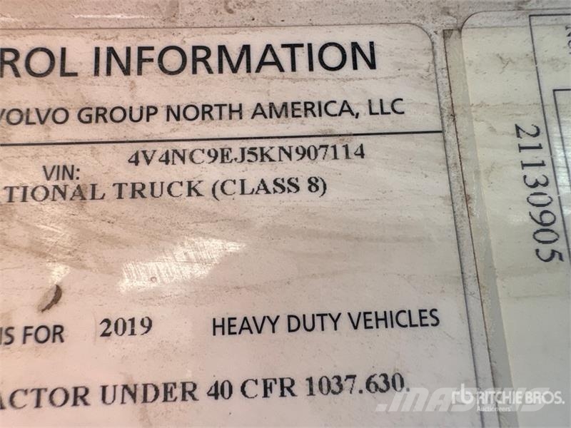 Volvo VNL760 Truck Tractor Units
