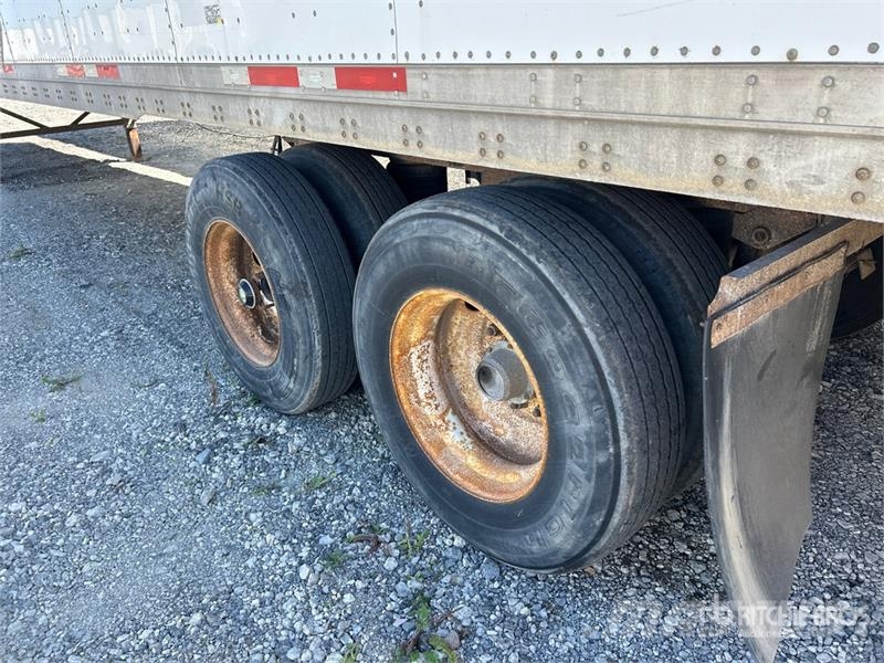 Wabash 48 ft x 102 in T/A Van Trailer Carrocería de caja