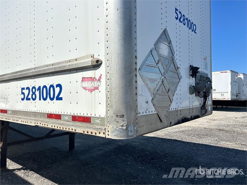 Wabash 48 ft x 102 in T/A Van Trailer Carrocería de caja