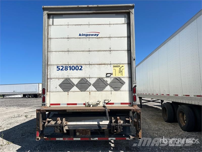 Wabash 48 ft x 102 in T/A Van Trailer Carrocería de caja