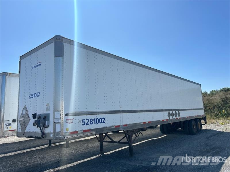 Wabash 48 ft x 102 in T/A Van Trailer Carrocería de caja