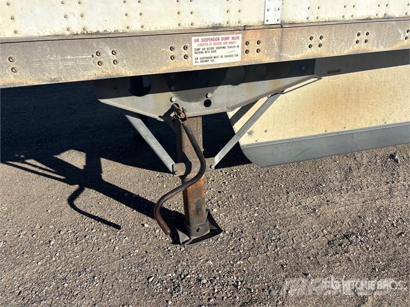 Wabash 53 ft T/A Van Trailer Kapali kasa treylerler