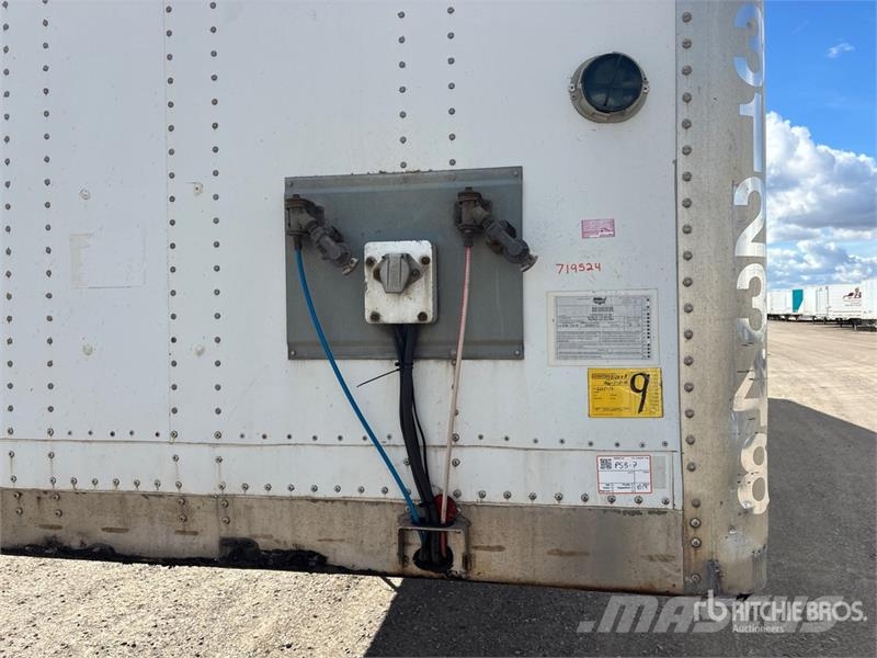Wabash 53 ft T/A Van Trailer Carrocería de caja