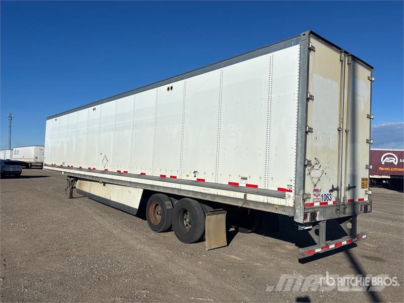 Wabash 53 ft T/A Van Trailer Kapali kasa treylerler