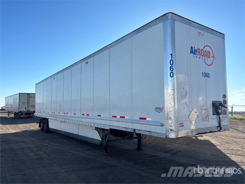 Wabash 53 ft T/A Van Trailer Kapali kasa treylerler