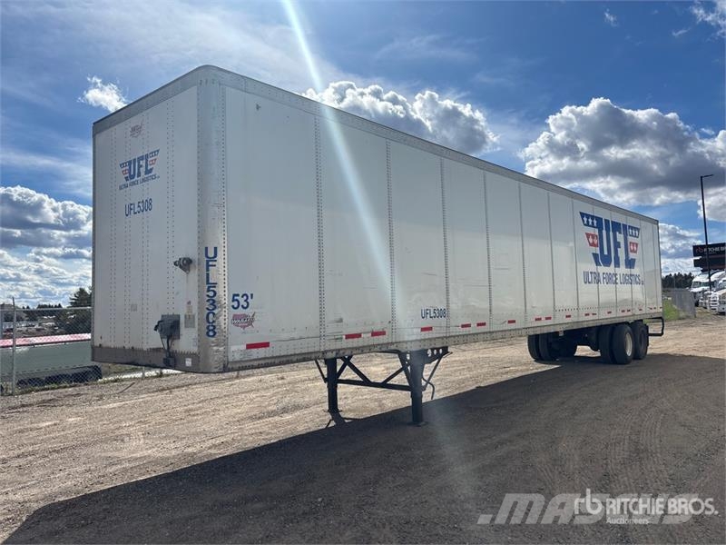 Wabash 53 ft T/A Van Trailer Carrocería de caja