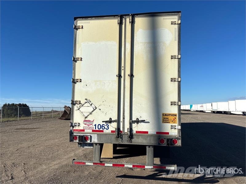 Wabash 53 ft T/A Van Trailer Kapali kasa treylerler