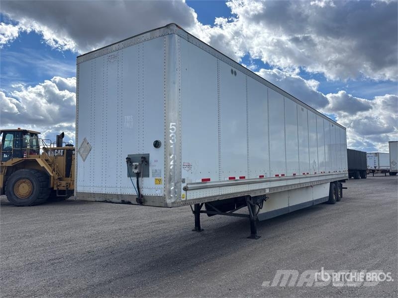 Wabash 53 ft T/A Van Trailer Carrocería de caja