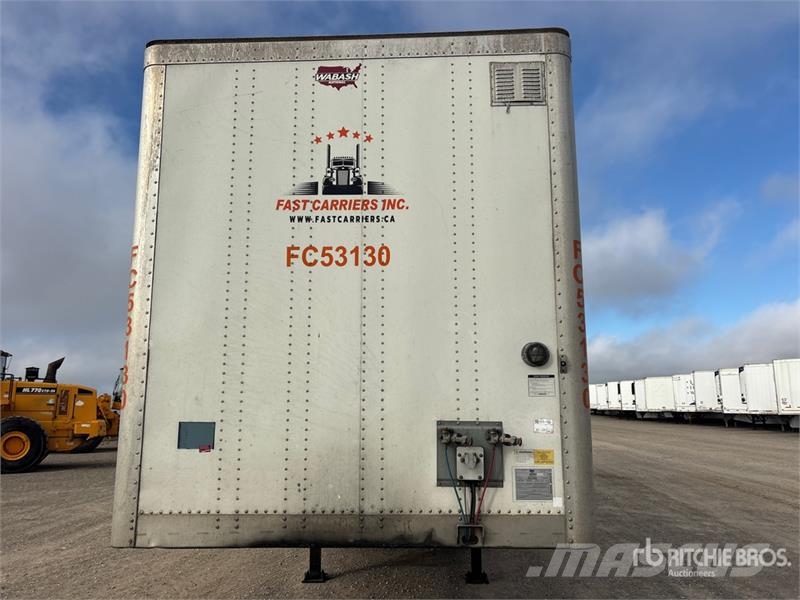 Wabash 53 ft x 102 in T/A Van Trailer Van Body Trailers