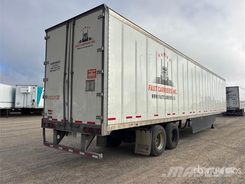 Wabash 53 ft x 102 in T/A Van Trailer Van Body Trailers