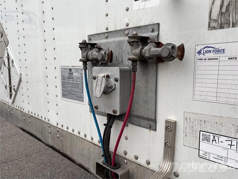 Wabash 53 ft x 102 in T/A Van Trailer Dengtos priekabos