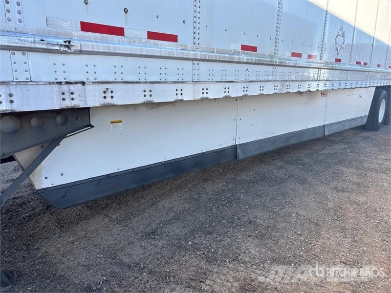 Wabash 53 ft x 102 in T/A Van Trailer ボックスボディートレーラー