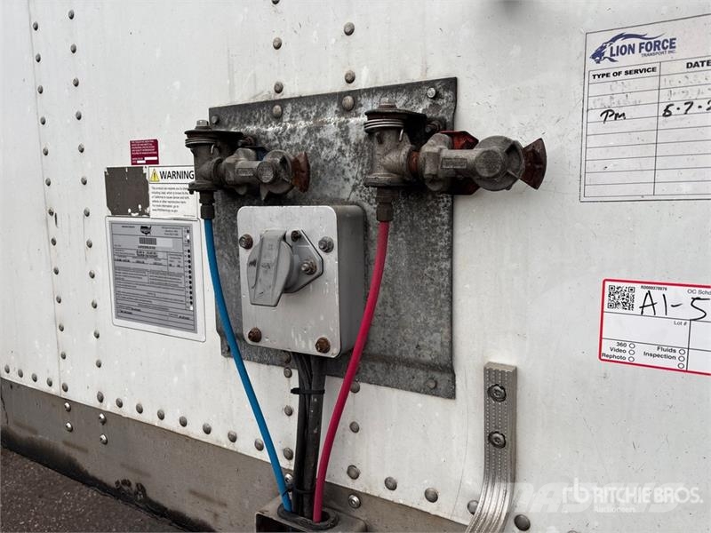 Wabash 53 ft x 102 in T/A Van Trailer Van Body Trailers