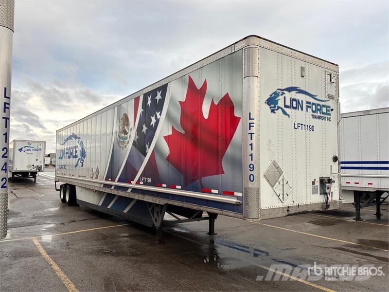 Wabash 53 ft x 102 in T/A Van Trailer Van Body Trailers