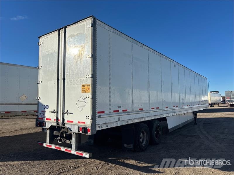 Wabash 53 ft x 102 in T/A Van Trailer ボックスボディートレーラー