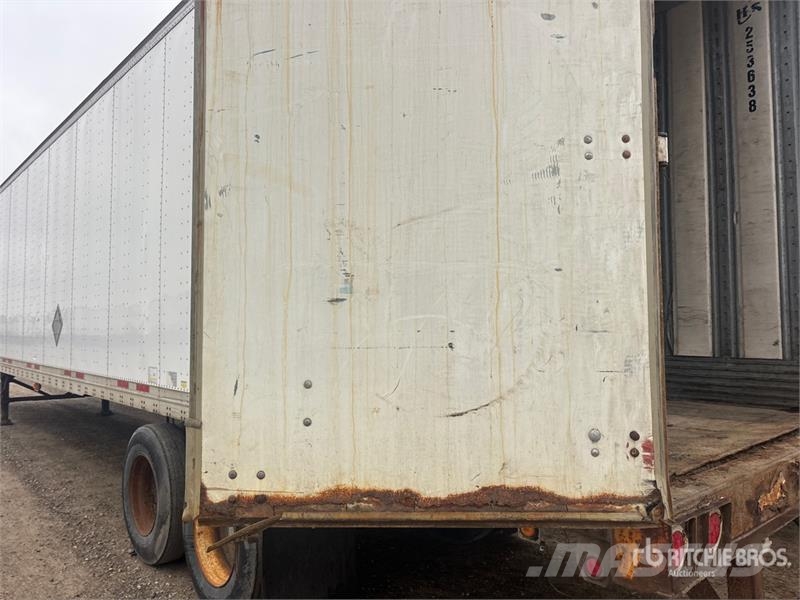 Wabash 53 ft x 102 in T/A Van Trailer Skappåbygg