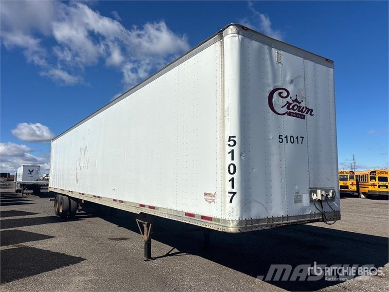 Wabash 53 ft x 102 in T/A Van Trailer Skříňové přívěsy