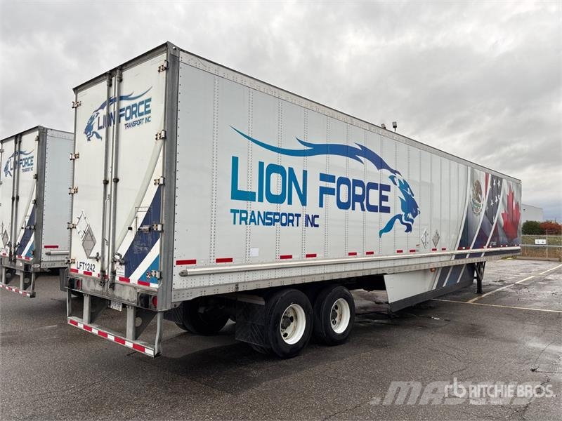 Wabash 53 ft x 102 in T/A Van Trailer Van Body Trailers