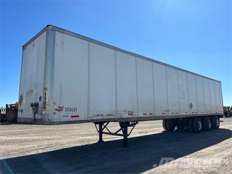 Wabash 53 ft x 102 in Tri/A Van Trailer Prikolice sa sandukom