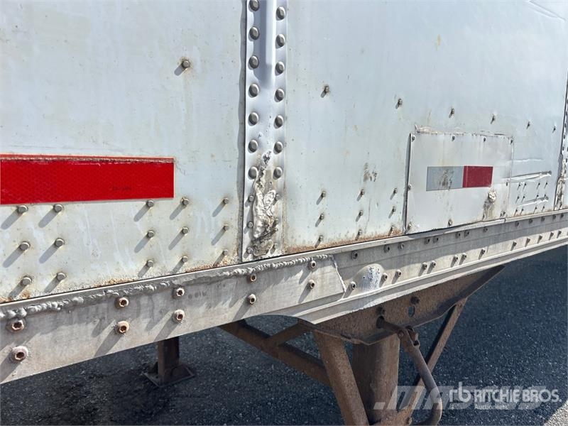Wabash 53 ft x 102 in T/A Van Trailer Dobozos pótkocsik