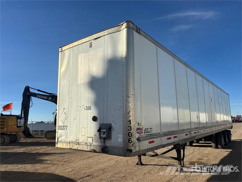 Wabash 53 ft x 102 in Tri/A Van Trailer Prikolice sa sandukom