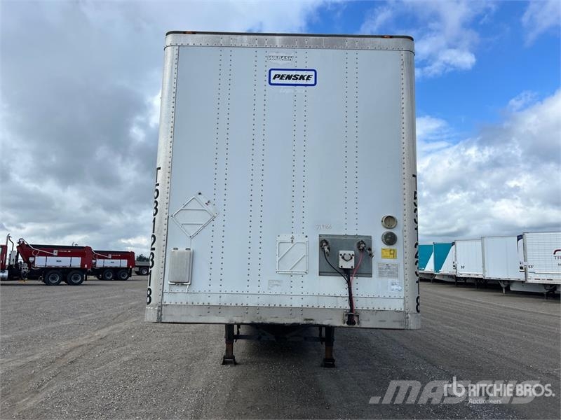 Wabash 53 ft x 102 in T/A Van Trailer 박스 바디 트레일러