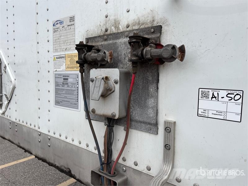 Wabash 53 ft x 102 in T/A Van Trailer Прицепы-фургоны