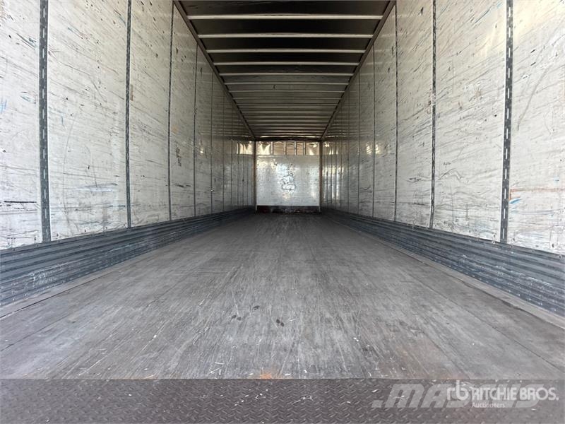 Wabash 53 ft x 102 in Tri/A Van Trailer Prikolice sa sandukom