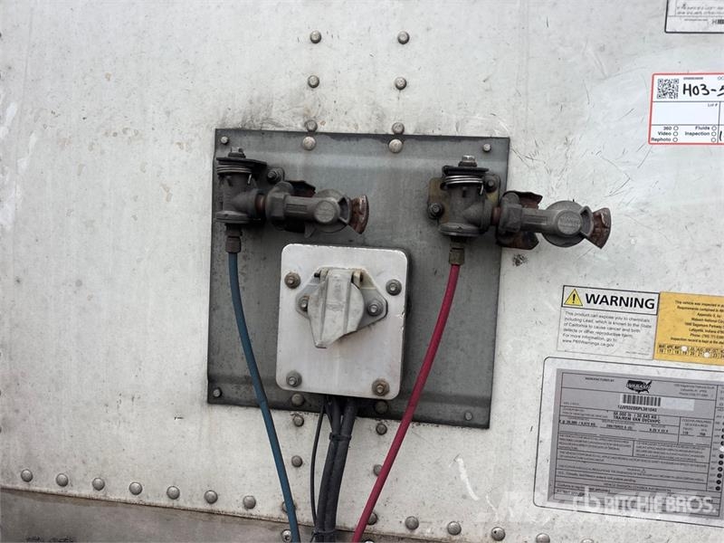 Wabash 53 ft x 102 in T/A Van Trailer Furgons