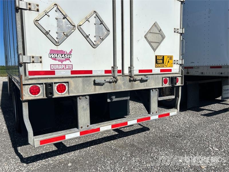 Wabash 53 ft x 102 in T/A Van Trailer Sanduk prikolice
