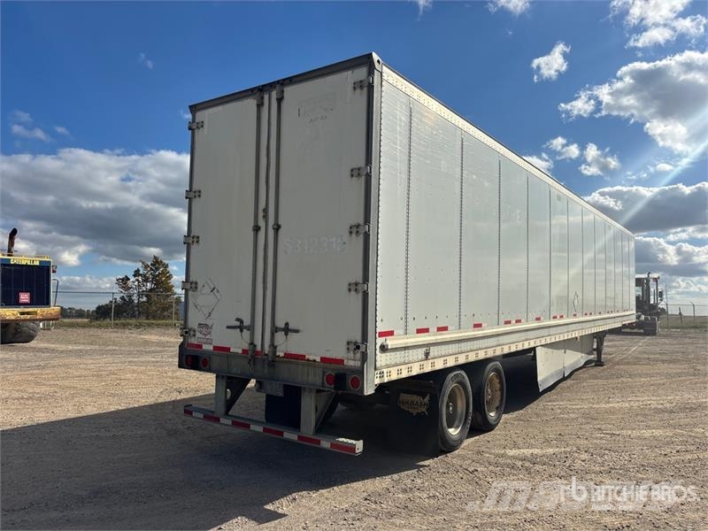 Wabash 53 ft x 102 in T/A Van Trailer Carrocería de caja