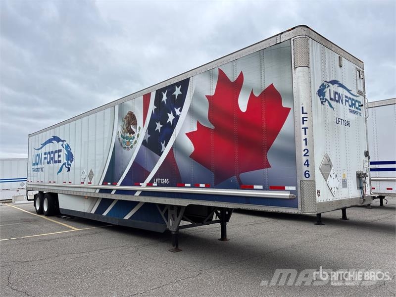 Wabash 53 ft x 102 in T/A Van Trailer 厢式拖车