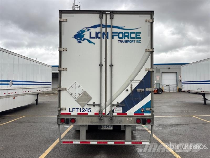 Wabash 53 ft x 102 in T/A Van Trailer Dengtos priekabos