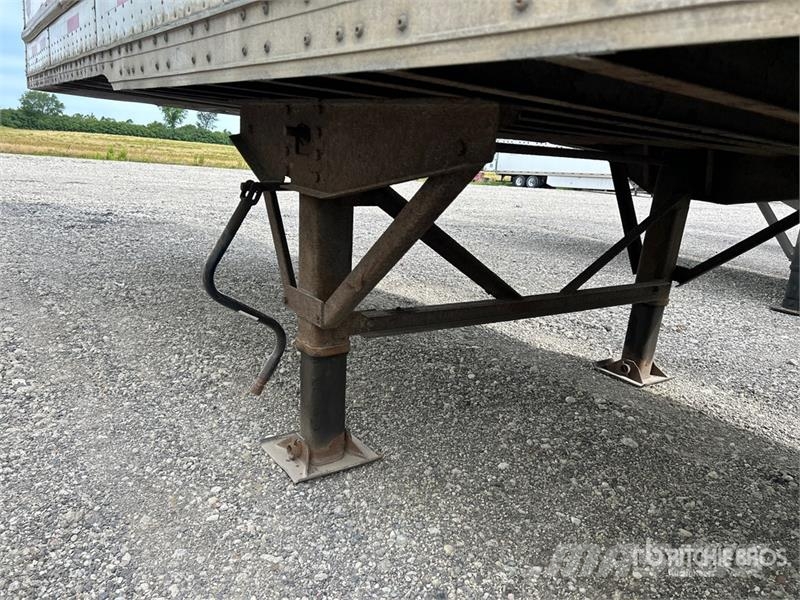 Wabash 53 ft x 102 in T/A Van Trailer Ремаркета фургони