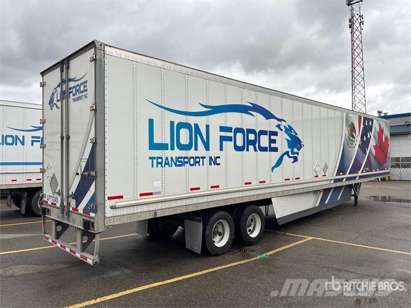 Wabash 53 ft x 102 in T/A Van Trailer Dengtos priekabos