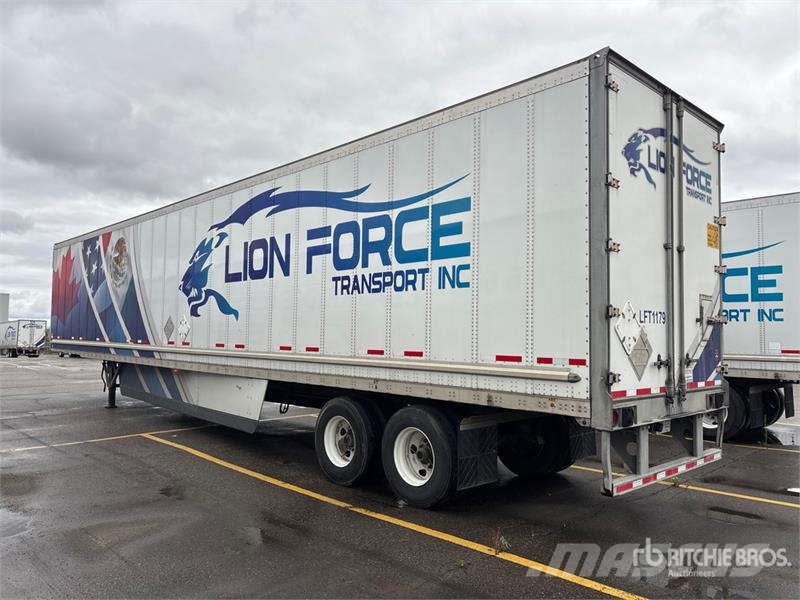 Wabash 53 ft x 102 in T/A Van Trailer Dengtos priekabos