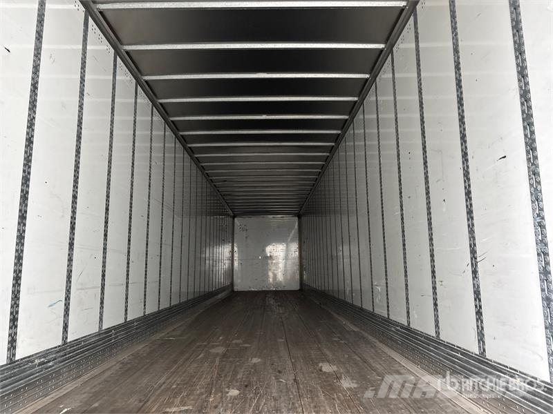 Wabash 53 ft x 102 in T/A Van Trailer Dengtos priekabos