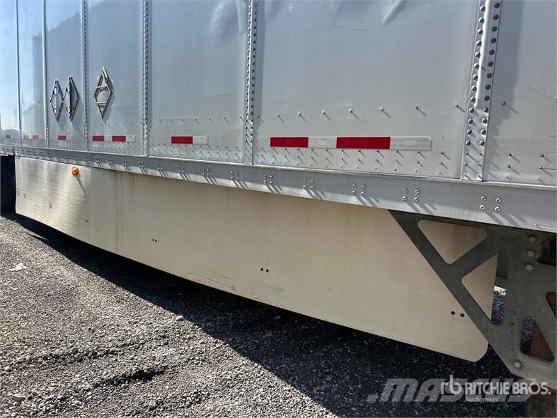 Wabash 53 ft x 102 in T/A Van Trailer Sanduk prikolice