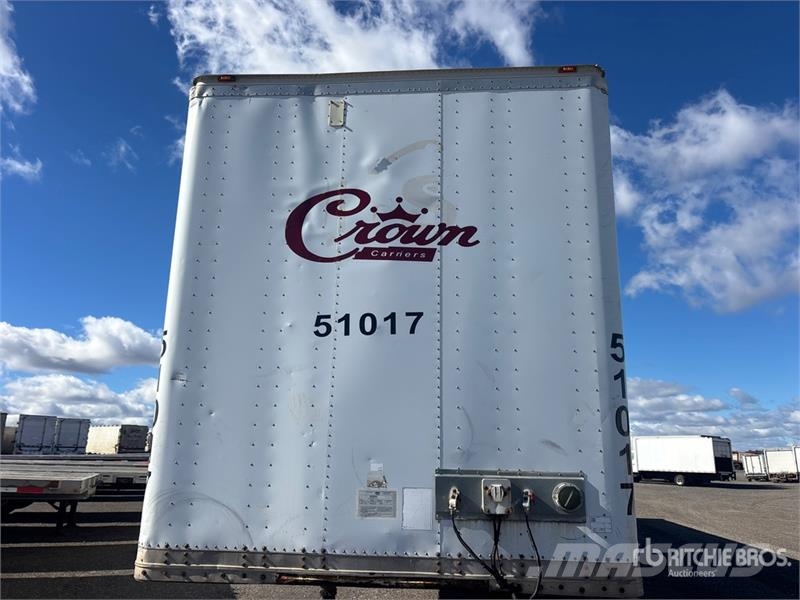 Wabash 53 ft x 102 in T/A Van Trailer Skříňové přívěsy
