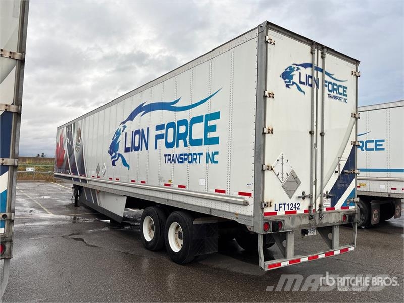 Wabash 53 ft x 102 in T/A Van Trailer Van Body Trailers