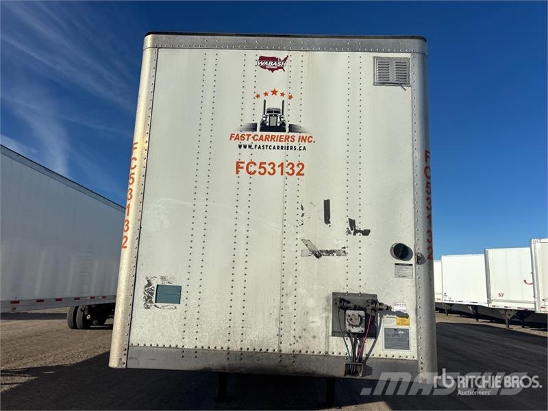 Wabash 53 ft x 102 in T/A Van Trailer Furgoonhaagised