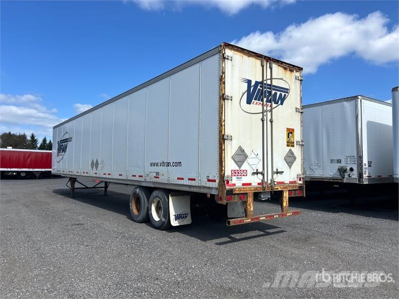 Wabash 53 ft x 102 in T/A Van Trailer Skappåbygg