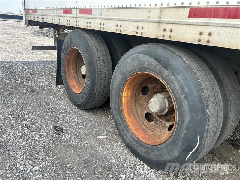 Wabash 53 ft x 102 in T/A Van Trailer Gesloten opbouw trailers