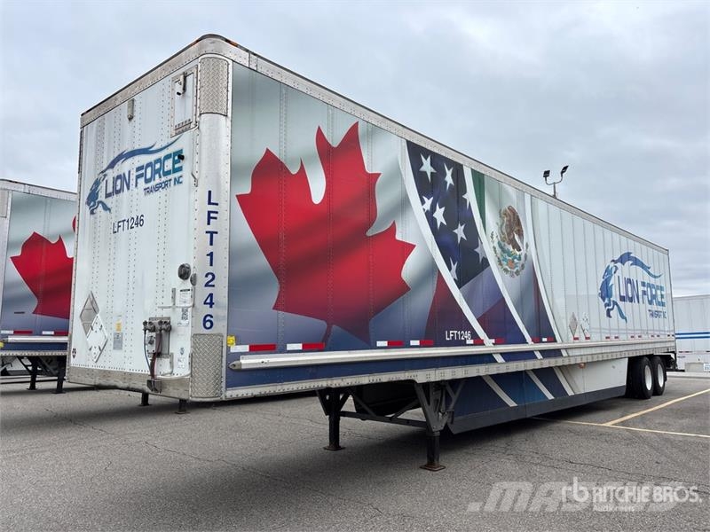 Wabash 53 ft x 102 in T/A Van Trailer 厢式拖车