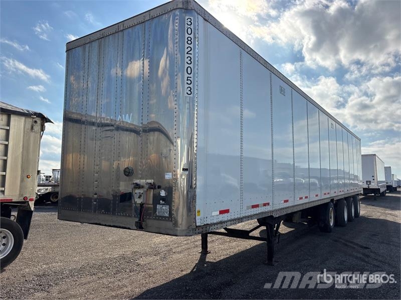 Wabash 53 ft x 102 in Quad/A Van Trailer Прицепы-фургоны