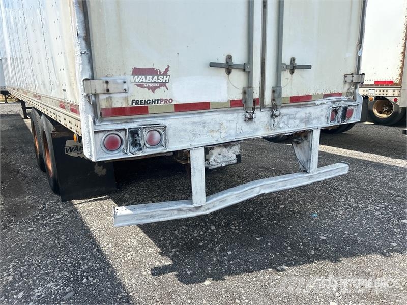 Wabash 53 ft x 102 in T/A Van Trailer Gesloten opbouw trailers